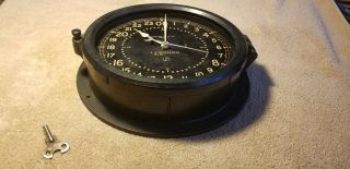 1954 US Government Chelsea Ships Clock 24 hour Dial 5