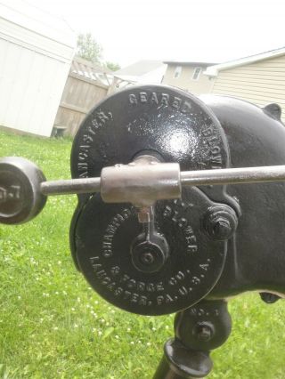 Champion Blower & Forge Antique Blacksmith Forge No.  4 With Cast Iron Base 2