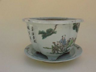 19th/20th Century Republic Period Chinese Porcelain Famille Rose Planter
