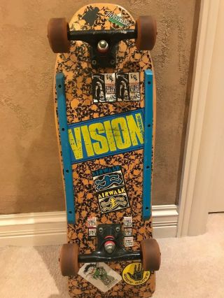 Vision Skateboard Vintage 1986 Punk Skulls