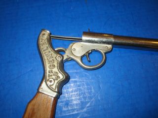 Vintage Daisy BB Gun,  20th Century Single Shot embossed stock,  Plymouth,  Mich. 9