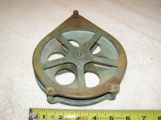 Vintage Kolstrand,  Seattle 6 " Pulley Block Fishing Tackle Commerical