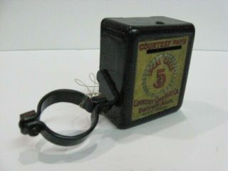 Vintage Courtesy Coin Box for Candlestick Telephone 5