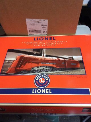 Lionel Commodore Vanderbilt Steam Locomotive and Tender - Rare 6 - 28012 2