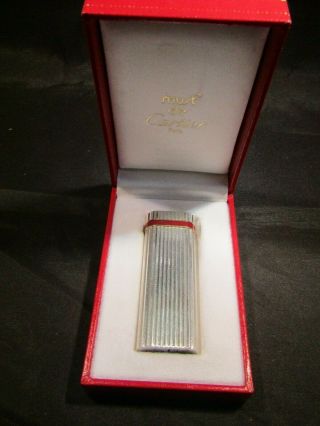 Cartier Silver Plated Lighter