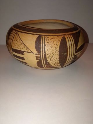 Vintage Native American Fannie Nampeyo Hopi Polychrome Pot
