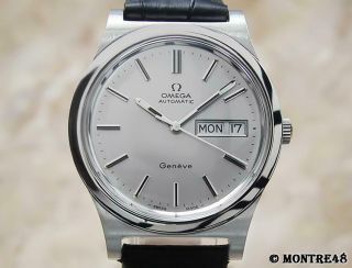 Omega Geneve Swiss Made Vintage Cal 1022 Automatic 36mm Mens 1970 Watch Je50
