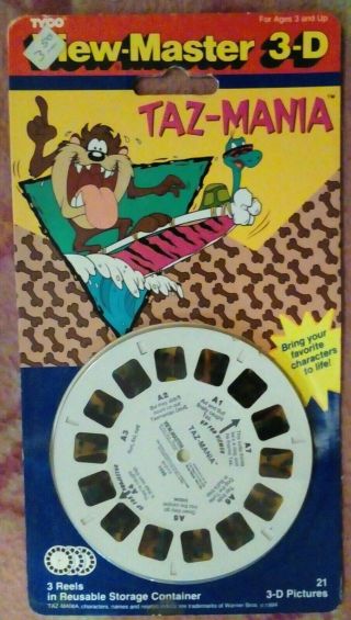 Taz - Mania View - Master Reels 3pk In Packet