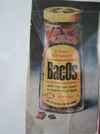 1974 TOPPS WACKY PACKAGES Art BUGO ' S Rough JAY LYNCH Baco ' S Rare 3