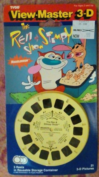 The Ren And Stimpy Show View - Master Reels 3pk In Packet