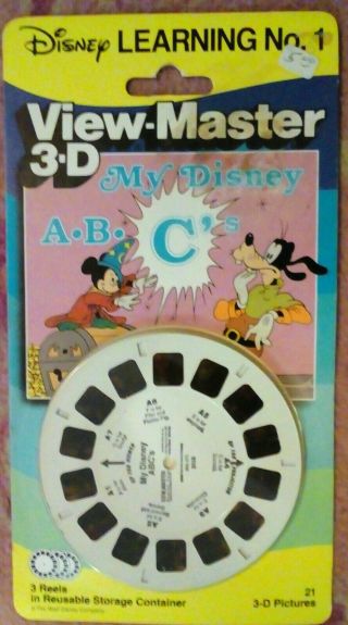 Disney Learning No 1 View - Master Reels 3pk In Packet