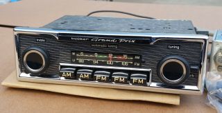 Vintage Becker Grand Prix Stereo Mu Radio
