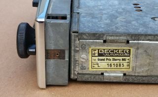 Vintage Becker Grand Prix Stereo MU Radio 4