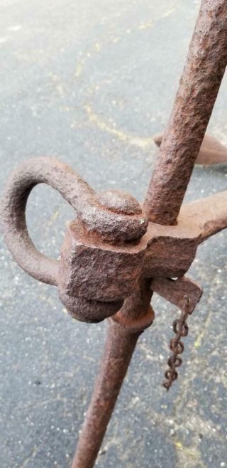 ANTIQUE GREAT LAKES FORGED CAST IRON NAUTICAL MARITIME NAVY SHIP BOAT ANCHOR 5