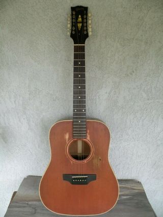 Vintage 1964 Gibson 12 String Acoustic Guitar Project