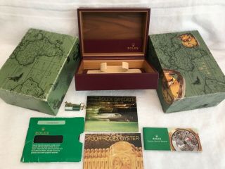 Rolex President Vintage Display Box Complete,  Very Rare.  100 Authentic