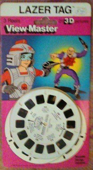 Lazer Tag View - Master Reels 3pk Rare In Packet.