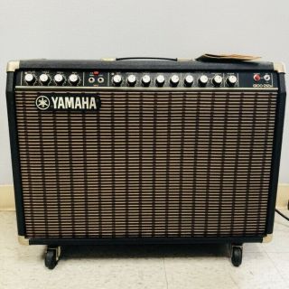 Rare Vintage Yamaha G100 - 212 Series Ii Guitar Combo Cab Amplifier Amp W Og Cover