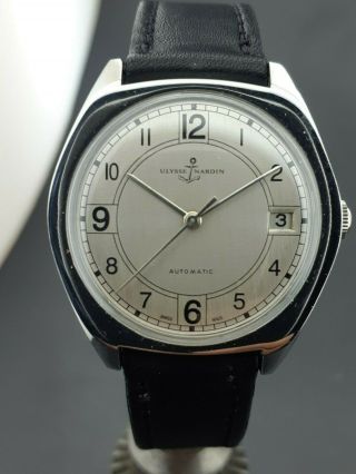 Ulysse Nardin Automatic Mens Watch With Date Vintage Gents Watch