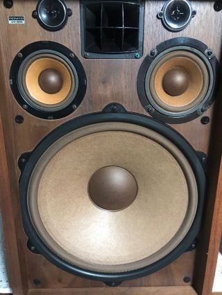 Vintage CS - 99A Pioneer 15” Woofer PW - 395A FB Loudspeaker Speaker 2