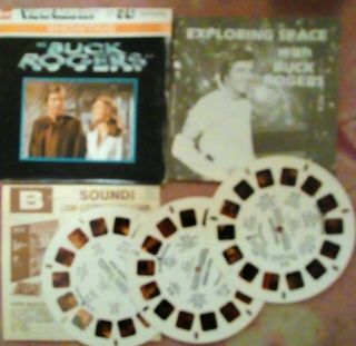 Buck Rogers View - Master Reels 3pk In Packet With Book.