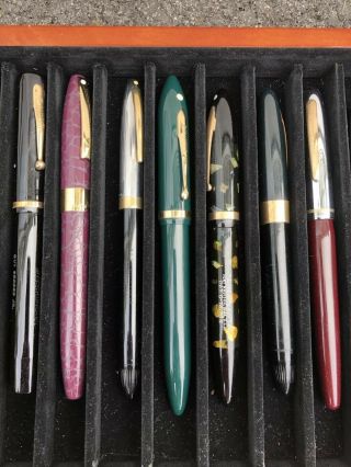 Thirty (30) Vintage/Semi - Modern Sheaffer and Parker Fountain Pens 8