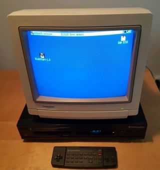 Commodore CDTV (PAL) w/remote (rare,  hard to find) 2
