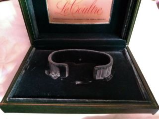 Vintage Vacheron & Constantin Lecoultre Memovox Watch Box Green Leather?