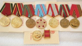 Vedenskiy Set Ww2 Ww Ii Ussr Soviet Russian Military Medal