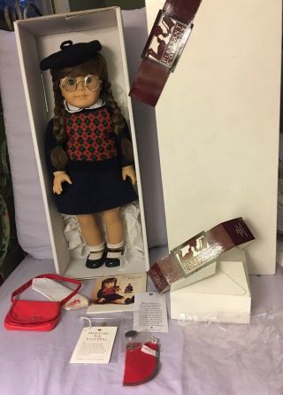 18”american Girl Doll Molly Mcintire,  Accessories - Books - Box Pleasant Co