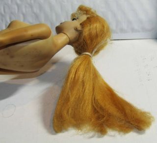 VINTAGE 3/4 BLONDE PONYTAIL NEEDS TLC 12