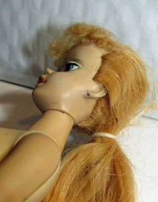 VINTAGE 3/4 BLONDE PONYTAIL NEEDS TLC 4