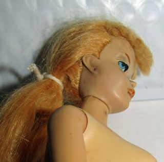 VINTAGE 3/4 BLONDE PONYTAIL NEEDS TLC 5