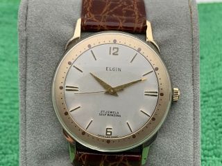 Vintage Elgin 27 Jewel Automatic American Cal.  761 Mens Watch