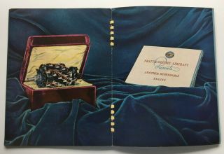 Rare WWII PRATT & WHITNEY AIRCRAFT ENGINES Booklet - Wasp Major/ R - 4360 NAVY/ARMY 4