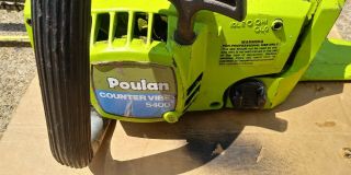 Poulan Countervibe 5400 Vintage Muscle Saw 3