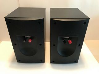 Vintage KEF Coda 7 Black Bookshelf Speakers Made in England 5