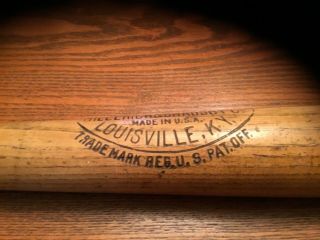 Vintage Louisville Slugger 40 B.  R.  Babe Ruth Bat 36” 5