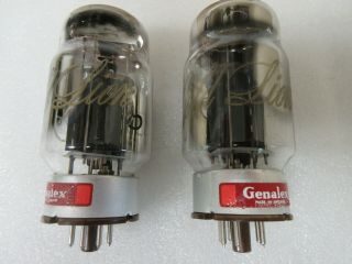 Genalex Kt88 England Pair Vintage Gold Lion Vacuum Tubes Old Stock From Shop