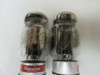 GENALEX KT88 ENGLAND PAIR VINTAGE GOLD LION Vacuum Tubes Old Stock from shop 4