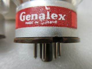 GENALEX KT88 ENGLAND PAIR VINTAGE GOLD LION Vacuum Tubes Old Stock from shop 7