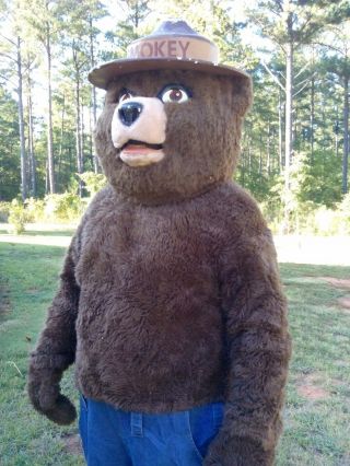 Vintage Smokey Bear Adult Costume 4