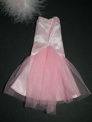 Vintage Rare 1966 Sears Exclusive Barbie Fashion Tickled Pink Formal complete 8