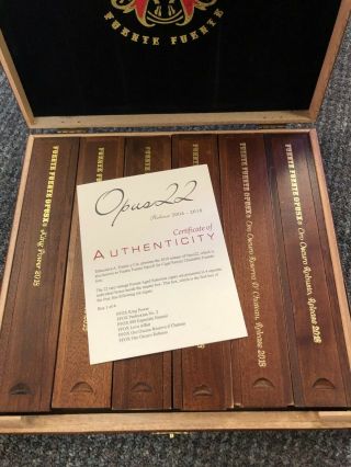 Fuente Fuente Opus 22 OpusX Forbidden X Heaven & Earth Humidor - 16 RARE CIGARS 6