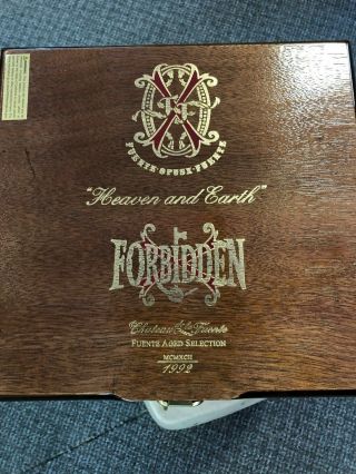 Fuente Fuente Opus 22 OpusX Forbidden X Heaven & Earth Humidor - 16 RARE CIGARS 9