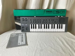 Yamaha Cs01 Vintage Analog Monophonic Synthesizer W/ Box