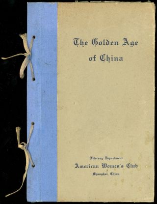 Antique The Golden Age Of China Vtg 1920s American Women 