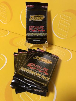 Yugioh X4 Shonen Jump Anniversary Booster Pack Very Rare & Scarce In Pack