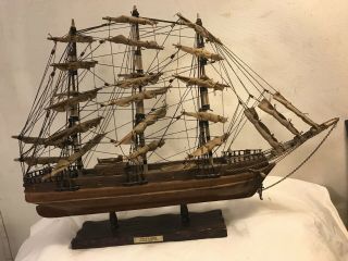 Antique Model Ship 16 " X22 " Cutty Sark 1869clipper.  C12pix4size&details.  Make Offer