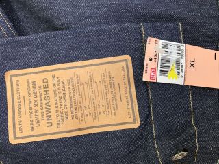 Levis Jacket LVC Dead stock with Tags S506XX SIZE 48 X - LARGE 5